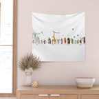the big little parade Wall Tapestry Gallery Image 2