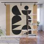 Modern geometric shapes 47 Wall Mural Gallery Image 1