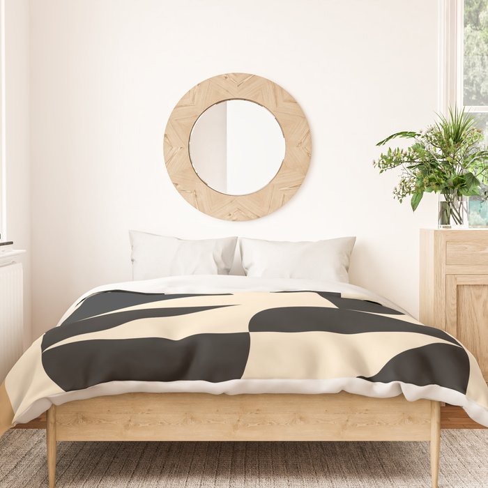 Modern geometric shapes 47 Duvet Cover Gallery Image 3