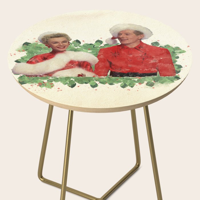 Phil & Judy (White Christmas) Side Table Gallery Image 2