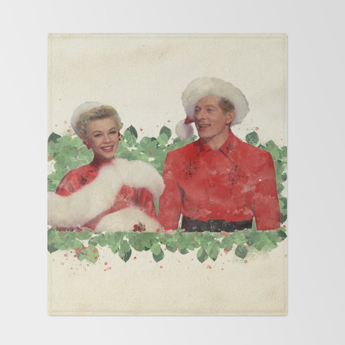 Phil & Judy (White Christmas) Throw Blanket Gallery Image 2