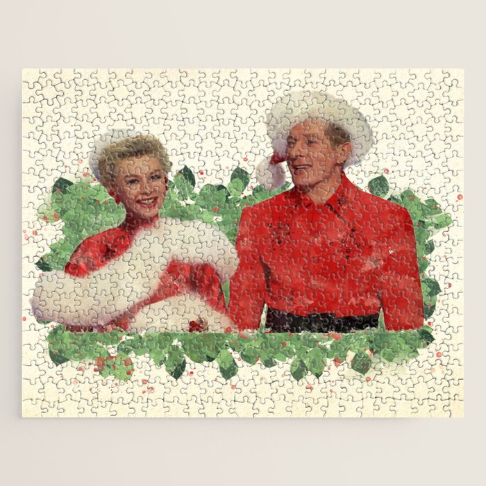 Phil & Judy (White Christmas) Jigsaw Puzzle Gallery Image 1