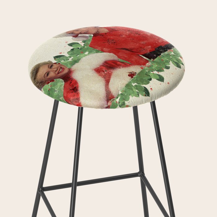 Phil & Judy (White Christmas) Stool Gallery Image 2