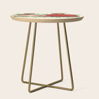 Phil & Judy (White Christmas) Side Table Gallery Image 1