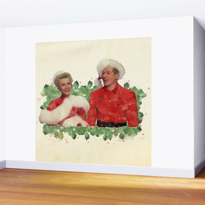 Phil & Judy (White Christmas) Wall Mural Gallery Image 2