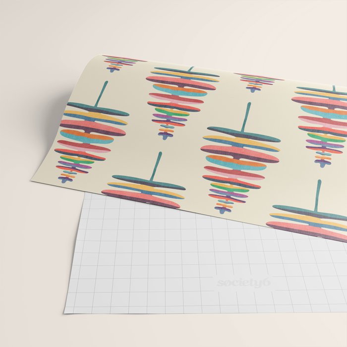Joy Fern Wrapping Paper Gallery Image 2