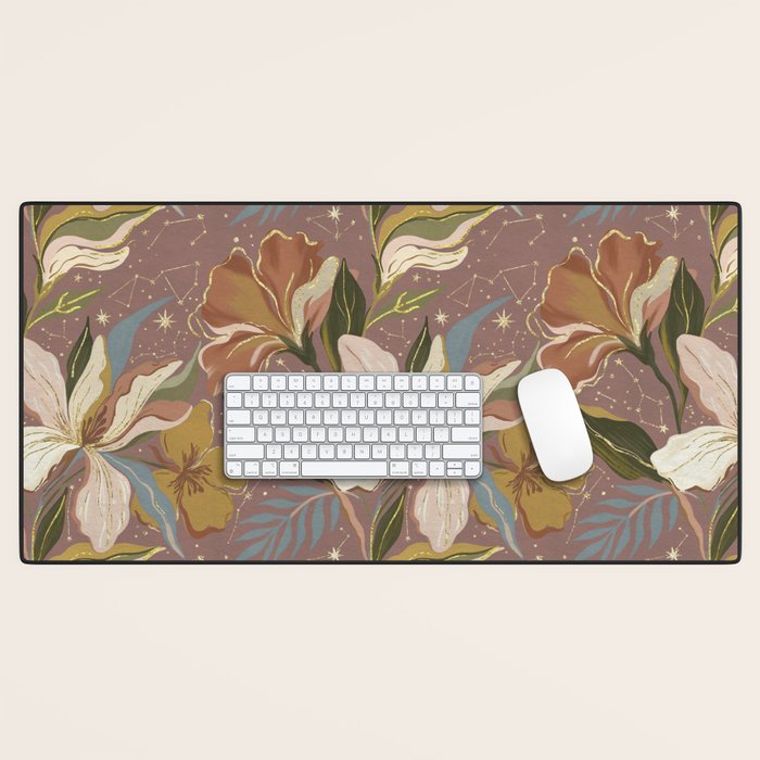 Celestial Iris Garden Desk Mat Gallery Image 1