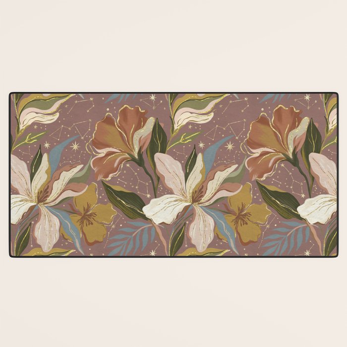 Celestial Iris Garden Desk Mat Gallery Image 3