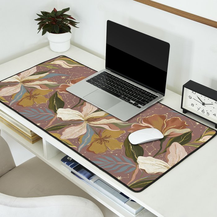 Celestial Iris Garden Desk Mat Gallery Image 2