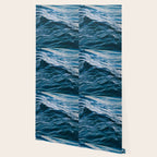 Blue Ocean Waves Wallpaper Gallery Image 2