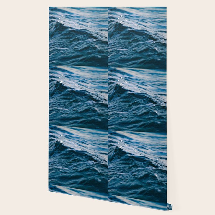 Blue Ocean Waves Wallpaper Gallery Image 2