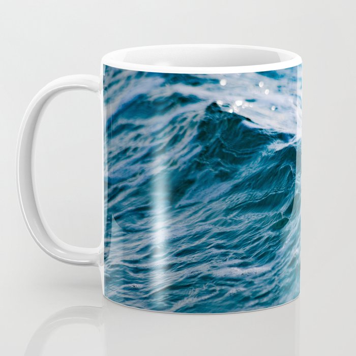 Blue Ocean Waves Coffee Mug Gallery Image 3