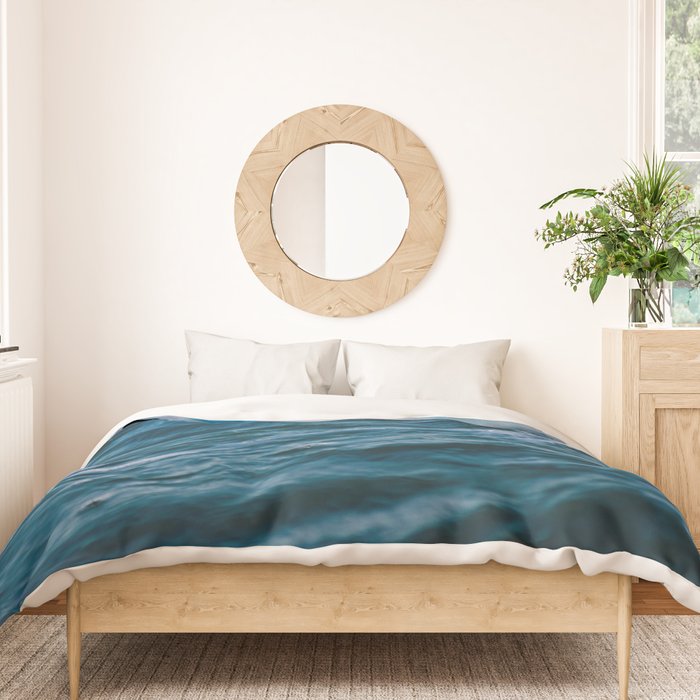 Blue Ocean Waves Duvet Cover Gallery Image 3