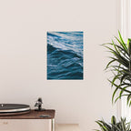 Blue Ocean Waves Poster Gallery Image 2