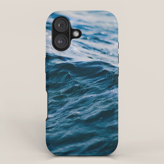 Blue Ocean Waves iPhone Case Gallery Image 1