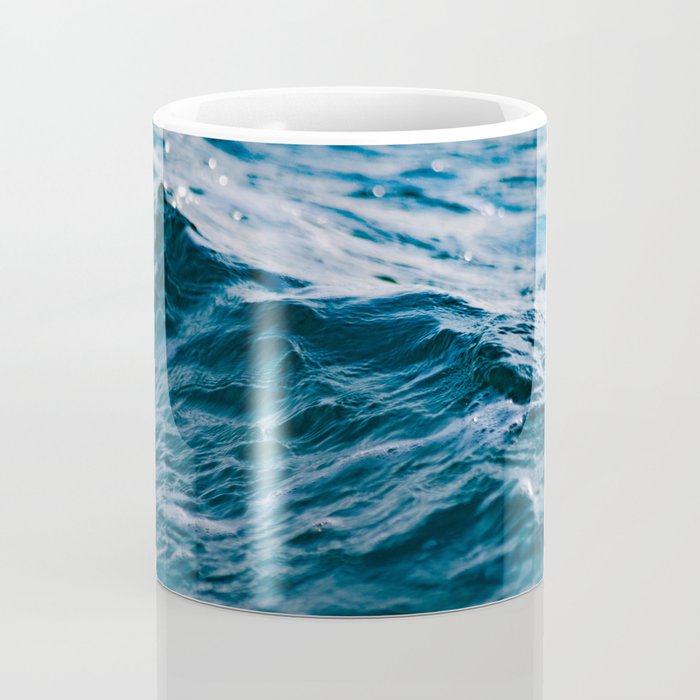 Blue Ocean Waves Coffee Mug Gallery Image 4
