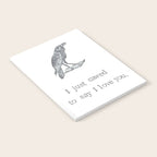 I Just Cawed To Say I Love You Notebook Gallery Image 2