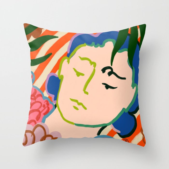 UNDER THE SUN Throw Pillow Gallery Image 1