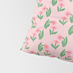 Pink Daisy Pattern - Pink Pillow Sham Gallery Image 4
