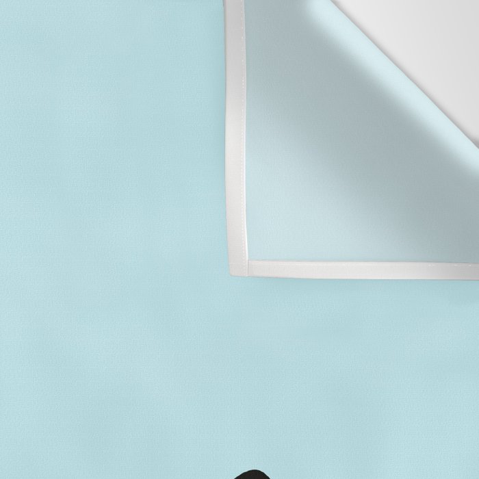 Black cat I Wall Tapestry Gallery Image 3