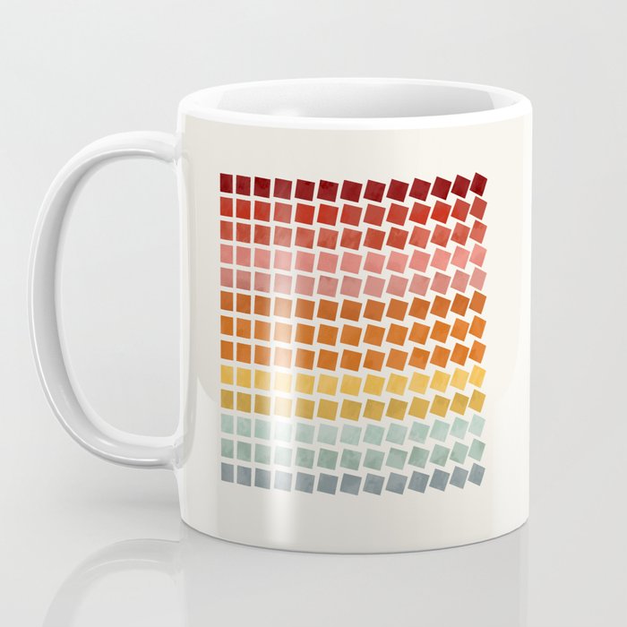 Squares rotation Coffee Mug Gallery Image 3