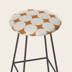 Circular Minimalism - Retro Orange Stool Gallery Image 2