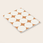 Circular Minimalism - Retro Orange Notebook Gallery Image 3