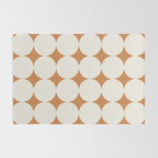 Circular Minimalism - Retro Orange Rug Gallery Image 2