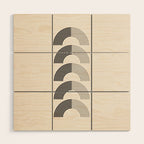Black Rainbows Wood Wall Art Gallery Image 1