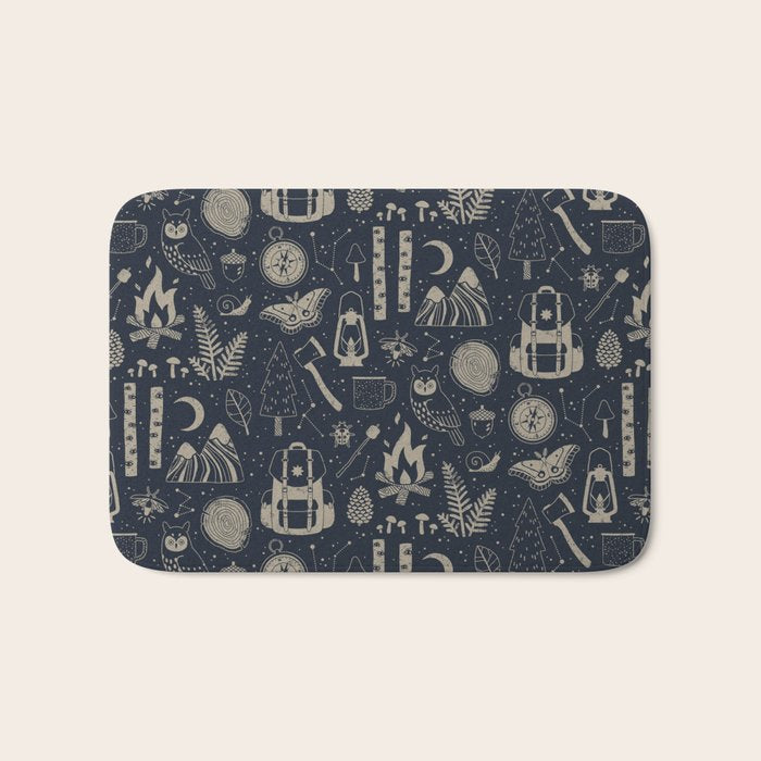 Into the Woods: Stargazing Bath Mat Gallery Image 1
