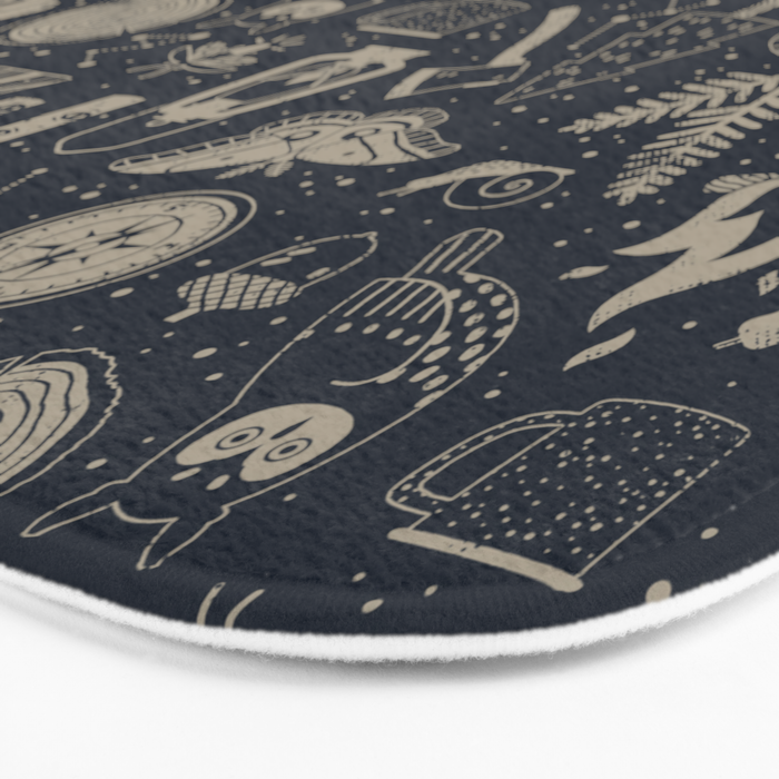 Into the Woods: Stargazing Bath Mat Gallery Image 3