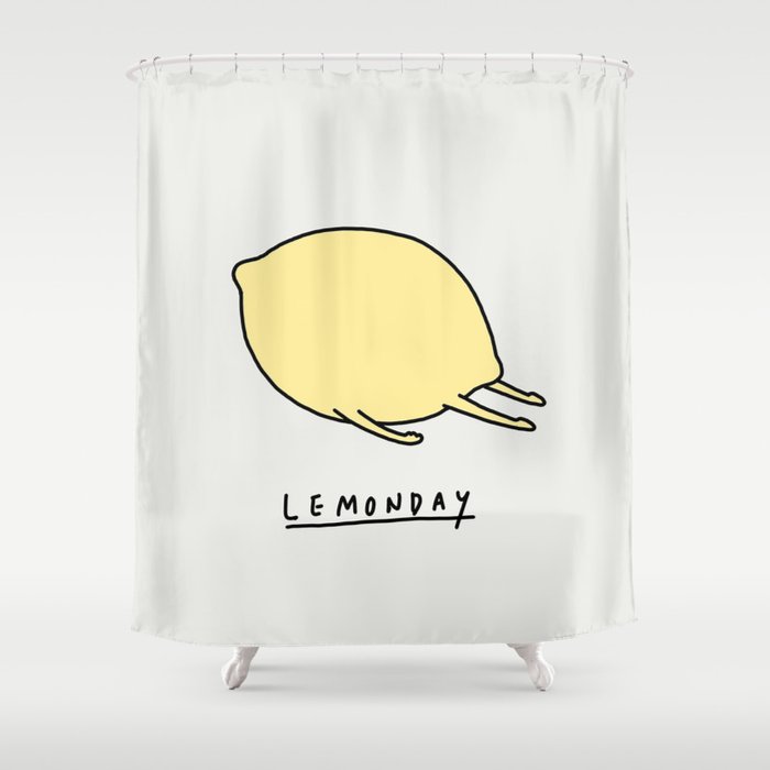 Lemonday Shower Curtain Gallery Image 1