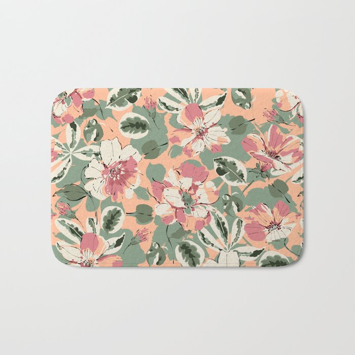 Modern tropical garden PFG2 Bath Mat Gallery Image 1