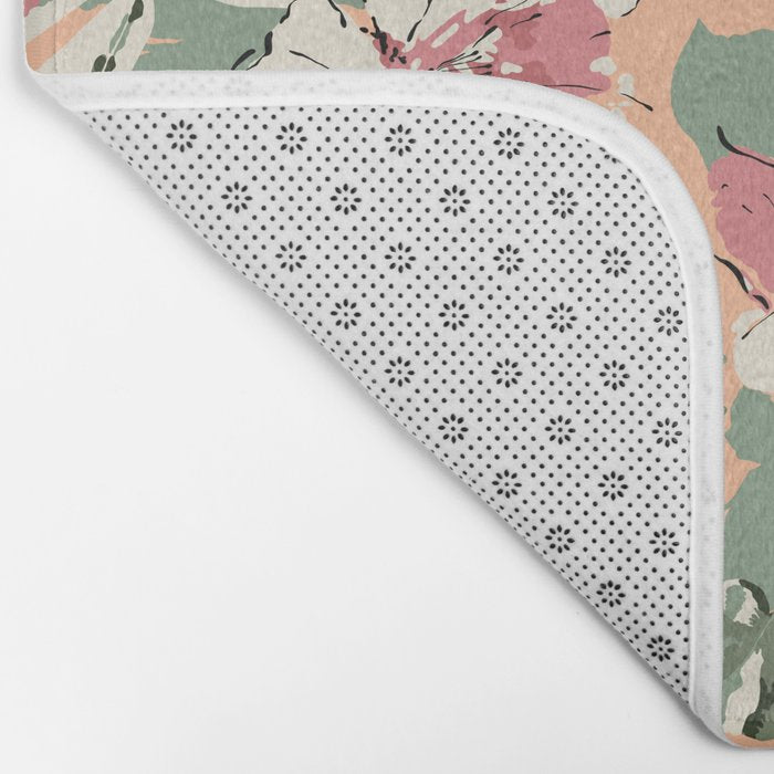 Modern tropical garden PFG2 Bath Mat Gallery Image 2