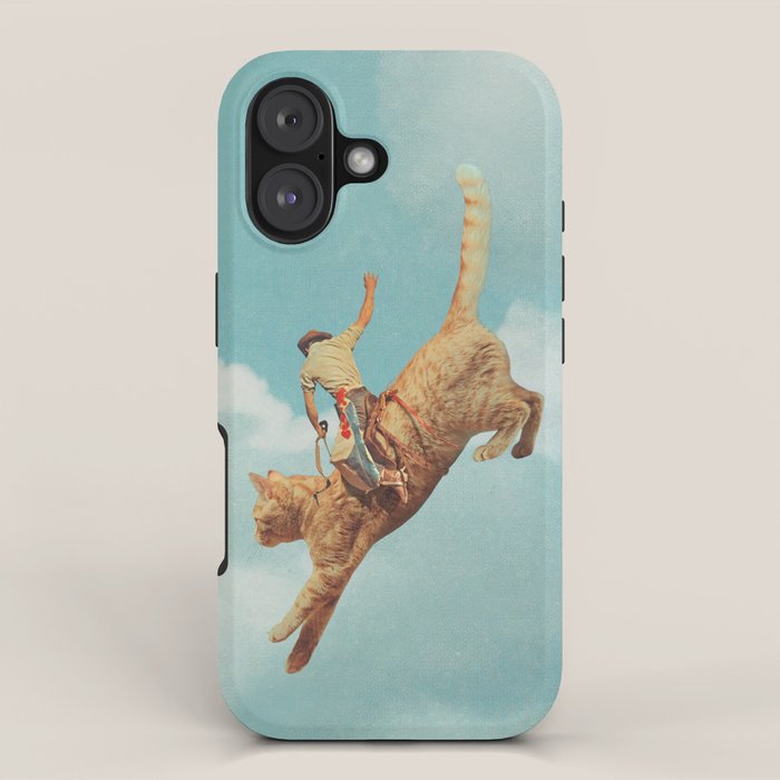 Meehaw - Rodeo Cat Bronc iPhone Case