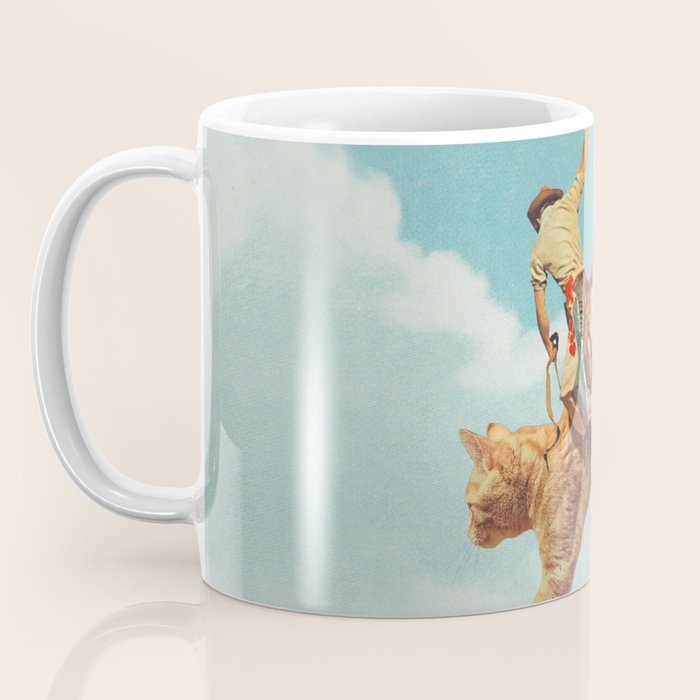 Meehaw - Rodeo Cat Bronc Coffee Mug Gallery Image 3