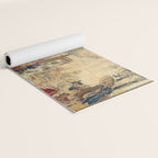 Antique 18th Century Chinoiserie French Tapestry Francois Boucher Yoga Mat Gallery Image 2