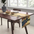 Antique 18th Century Chinoiserie French Tapestry Francois Boucher Table Runner Gallery Image 2