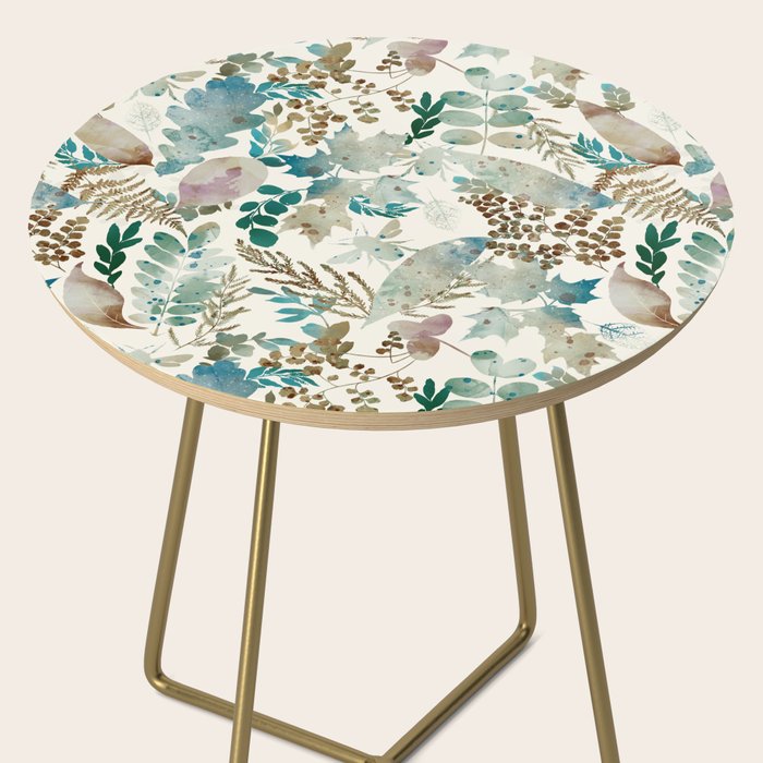 Autumn Botanical Bliss  Side Table Gallery Image 2