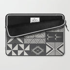 UrbanNesian Grey Maluelue Siapo and Tatau Laptop Sleeve Gallery Image 2