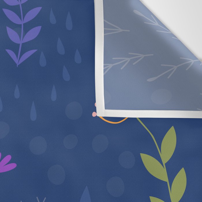 Llama on Blue Wall Tapestry Gallery Image 3