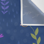 Llama on Blue Wall Tapestry Gallery Image 3