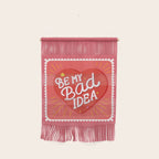 Be My Bad Idea Heart Art Wall Hanging Gallery Image 1