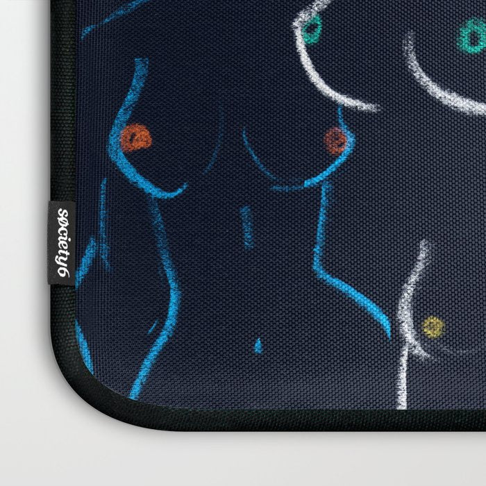 Breasts in Night Laptop Sleeve Gallery Image 3