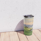 Pebble Beach Golf Course 9th Green Travel Mug Gallery Image 4