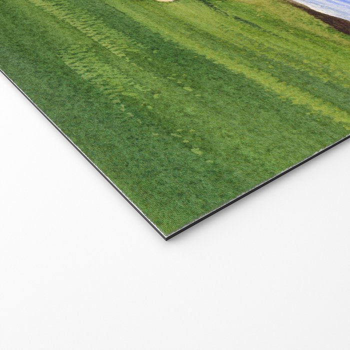 Pebble Beach Golf Course 9th Green Welcome Mat Gallery Image 2