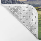 Pebble Beach Golf Course 9th Green Bath Mat Gallery Image 2