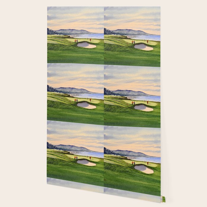 Pebble Beach Golf Course 9th Green Wallpaper Gallery Image 2