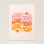 Live More Stationery Card Gallery Image 2
