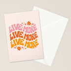 Live More Stationery Card Gallery Image 2